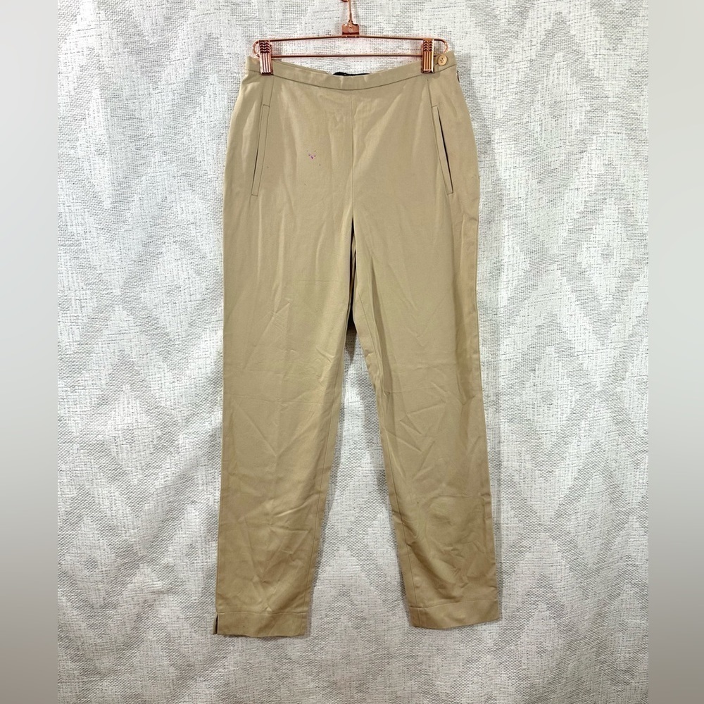 weekend by max mara khaki pants size 4